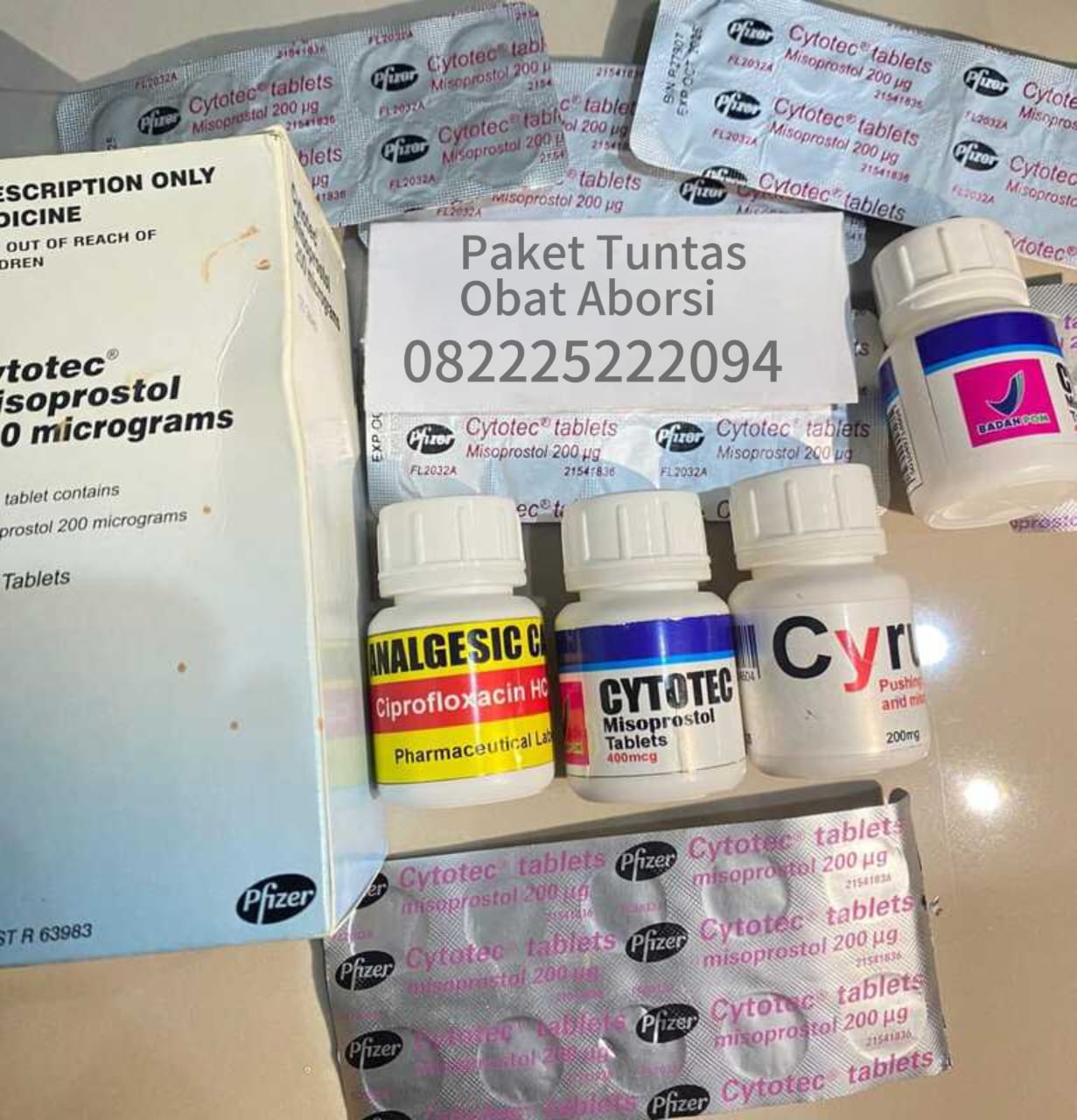 Daftar Merek Obat Penggugur Kandungan yang Dijual di Apotek Farmasi Terbaru